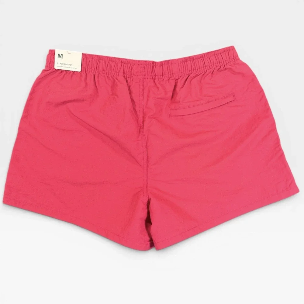 ALPINE DESIGN Pull-On Hiking Shorts Womens M Pink Pre-Washed Activewear Casual‎